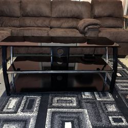 Glass 3 Tier Tv Stand/shelf