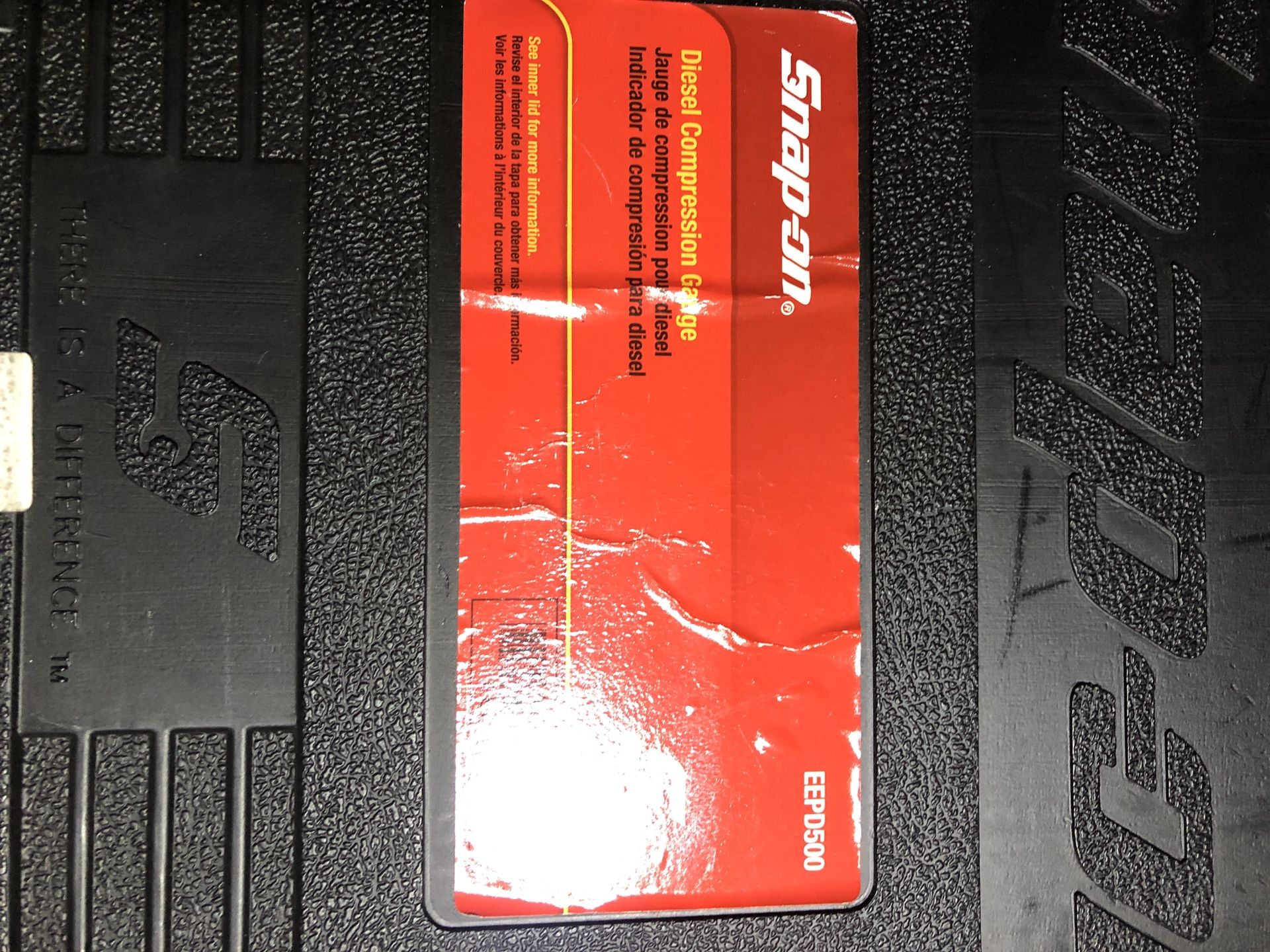 SnapOn Diesel Compression Tester