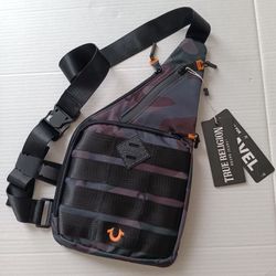 True Religion Men’s Camo Sling Bag
