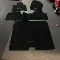 2023-2025 Hyundai Tucson Floor mat Set W/ Cargo Carpet