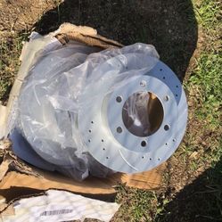 Toyota 4 Runner Front Drilled Slotted Disc Brake Rotors