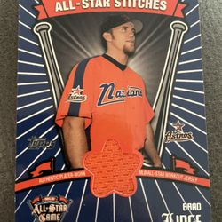 Brad Lidge 2005 All Star Jersey Workout Card #ASA-BL