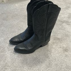 Ariat Black Cowboy Boots 