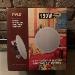 Pyle In Ceiling Speaker System 
