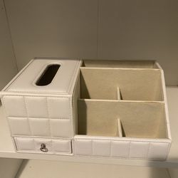 Makeup Organizer Set – White & Black