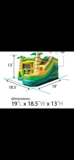 Bounce house good conditions include blower