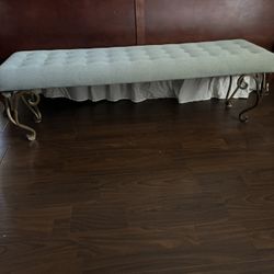 Padded Bench decorative