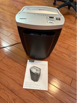 Fellowes brand paper shredder