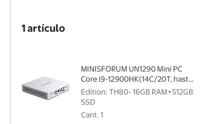 Minisforum UN1290 Mini PC