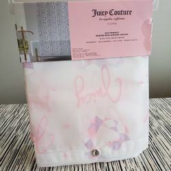 Juicy Couture Love Shower Curtain 70 Inch x 72 Inch