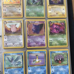 1st Edition Pokemon set! 83 cards including holographics.