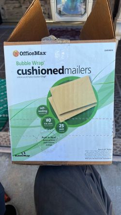 Bubble Wrap Cushioned mailers, 6in x9in