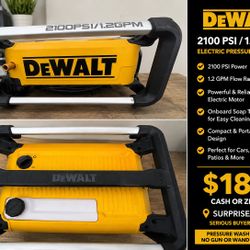 DEWALT 2100 PSI 1.2 GPM 13 Amp Cold Water Electric Pressure Washer with Internal Equipment Storage