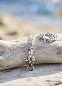 Unique Squid Necklace