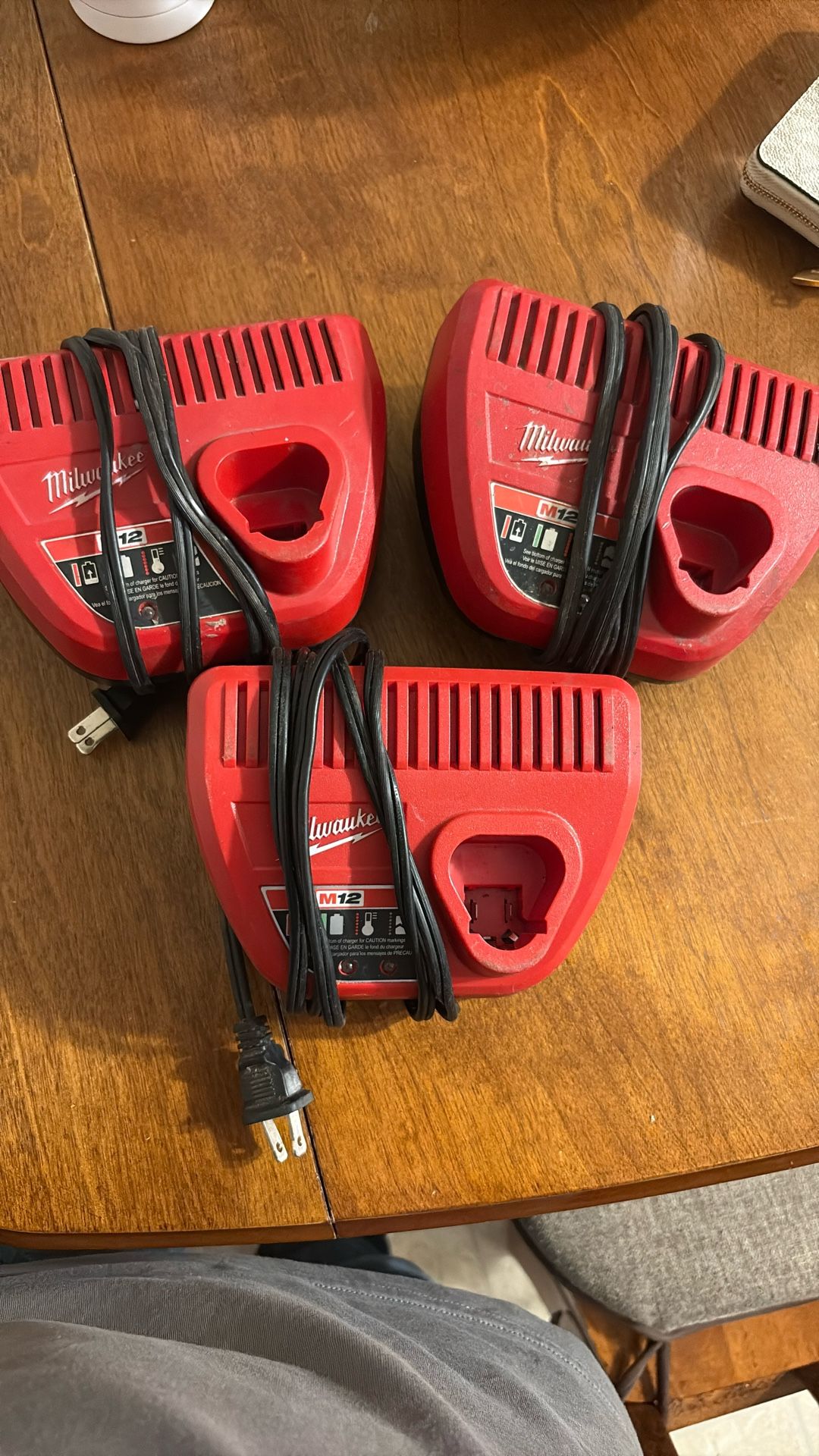 Milwaukee M12 Chargers