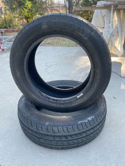Continental ProContact TX 185/60R15 (2 Tires) – Plenty of Tread Left - $120 (San Fernando Valley)