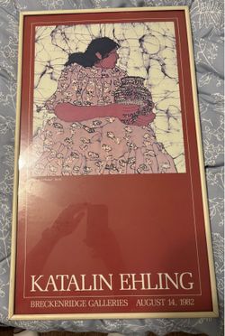 Katalin Ehling framed poster