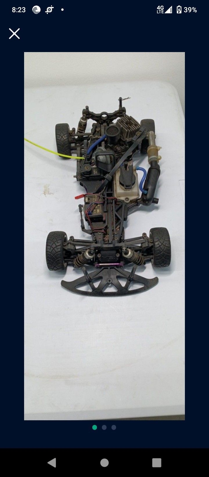 Hpi Nitro Rc Rs4 R/C Project Car 1/10