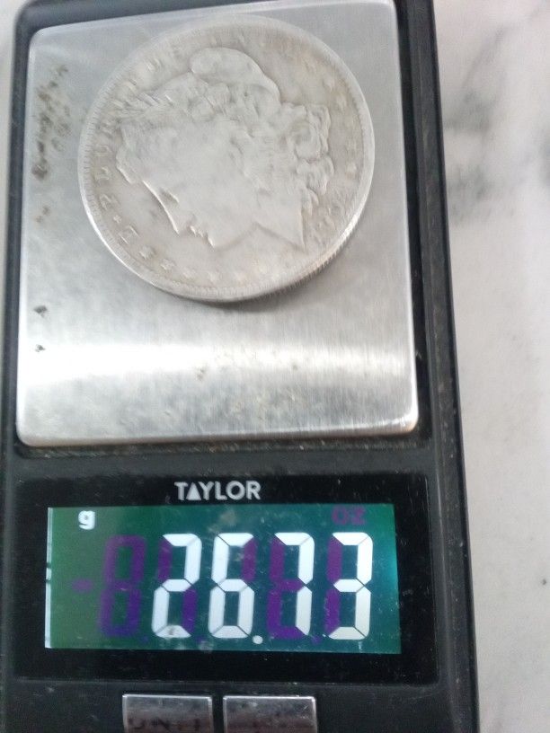 VINTAGE 1891 C.C MORGAN SILVER DOLLAR