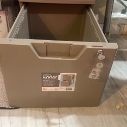 Storage File Drawer With Keys