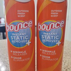 NEW Bounce Instant Static Remover 9.7oz 