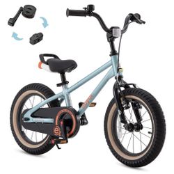 Brand New In The Box- 16 Inch RoyalBaby EZ Kids Bike, Lightweight Aluminum 2-in-1 Balance to Pedal Bike for Beginners Easy Learn Biking, Boys Girls