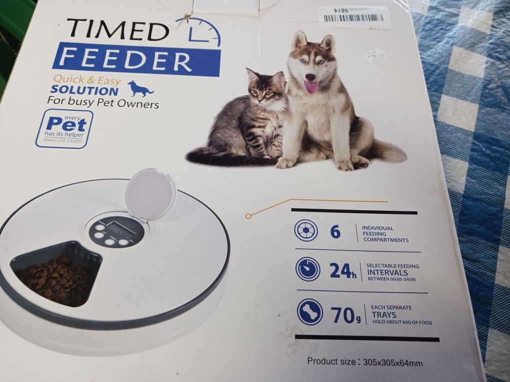 TIME FEEDER MEAL AUTOMATIC PET FEEDER