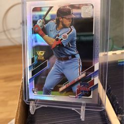 Alec Bohm Foil Rookie Series 1 Baseball Card