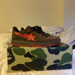 A Bathing ApeA BATHING APE Sk8 Sta 'Brown Red'