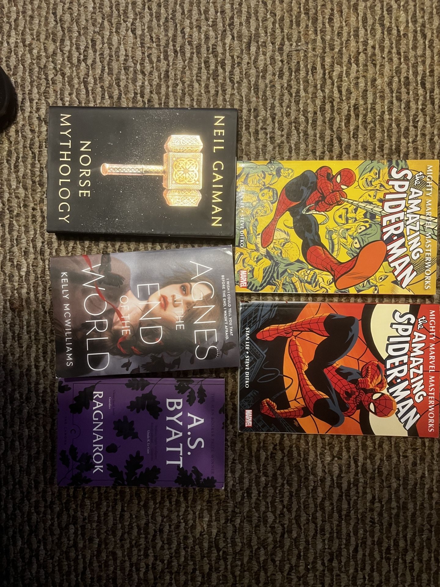 Spider-Man And Book Lot