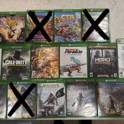 12 Xbox One/360 Games Good Condition