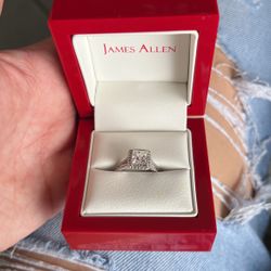 James Allen Engagement Ring Size 7.5