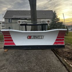 Barely Used Blizzard Snow Plow For Sale