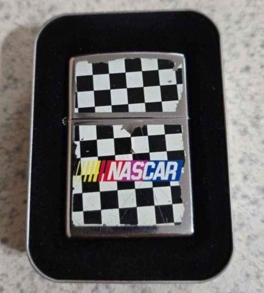 ZIPPO Nascar Lighter With Box And Papers