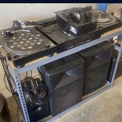 DJ SYSTEM TURNTABLES