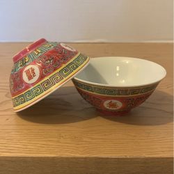 Too small Famille Rose Balls 4” x 1 1/2” longevity pattern