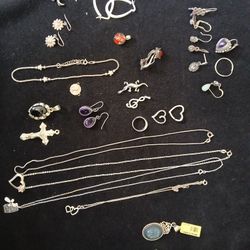  Sterling Silver 925 Stamped 