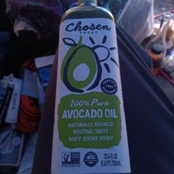 100% Pure Naturally Refined Avocado Oil