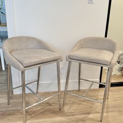 Counter Bar Stools Gray