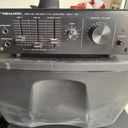 Realistic Amplifier