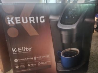 Keurig®
Keurig® K-Elite® Single Serve Coffee - box unopened