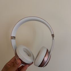Beats Rose Gold Headphones