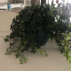 Faux Ivy Plant In Pot