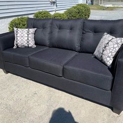 Brand New Black Sofa And Loveseat 