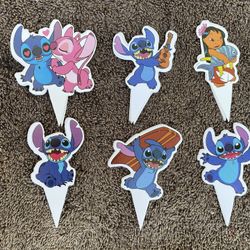 Lilo & Stitch Cupcake Toppers (24).