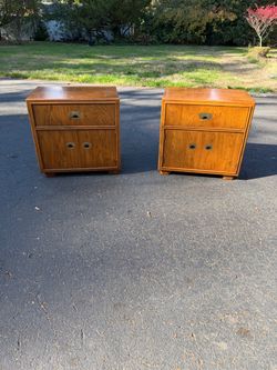 Mcm Drexel nightstands