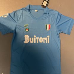 Napoli Maradona Jersey Size Medium 
