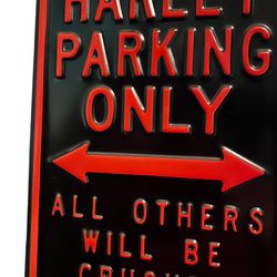 Harley Davidson metal 18x12.5 inches sign