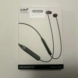 CMF Nothing Neckband Pro Bluetooth Headphones Earbuds Black Color
