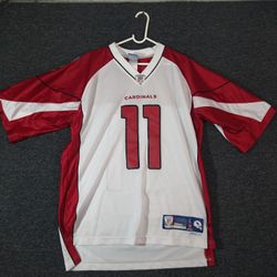 Arizona Cardinals Reebok NFL Larry Fitzgerald  Jersey size Large